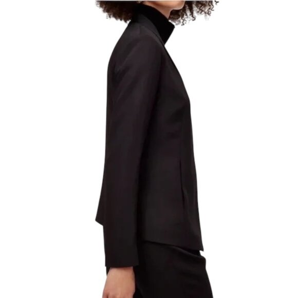 Aritzia Babaton Black Keith Jacket Blazer Size 4 Office Business Workwear Career - Picture 10 of 11